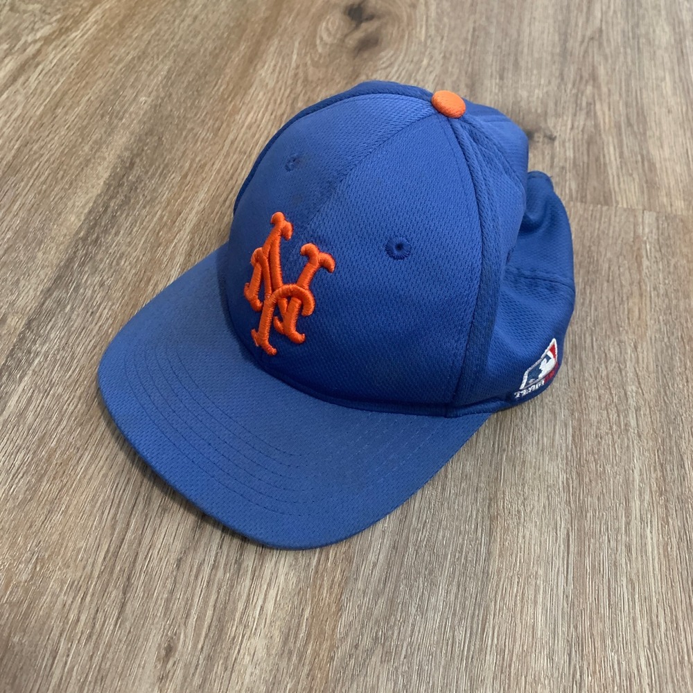 OC Sports New‎ York Mets Strap back Hat Cap in blue and orange - Youth